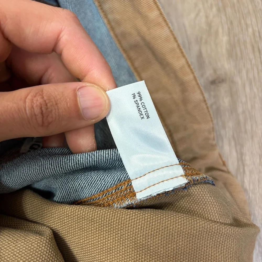 NWT Duluth Flex Ballroom Carpenter Jeans 34x32 Denim Roomy Utility Fit